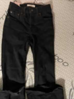 Levi's Black Denim Jeans with Back Patch